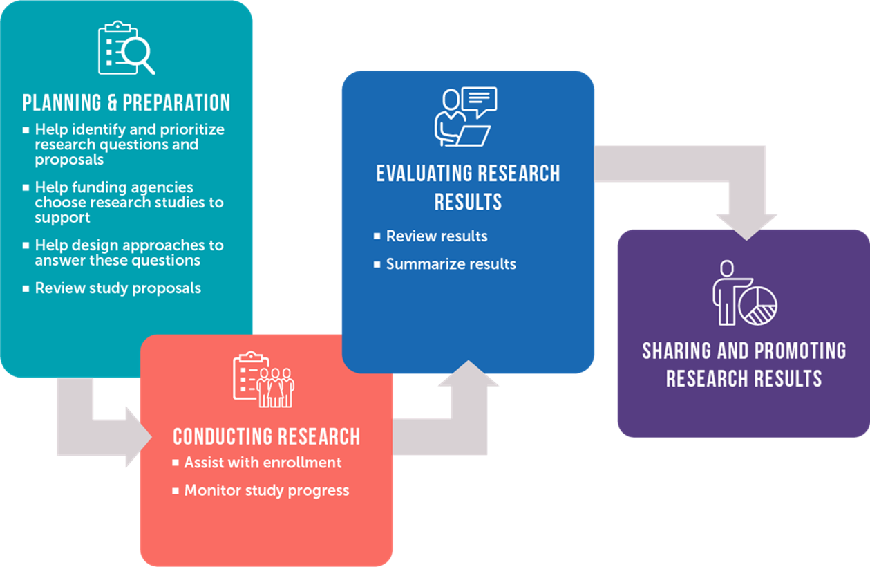 Image showing the phases of research