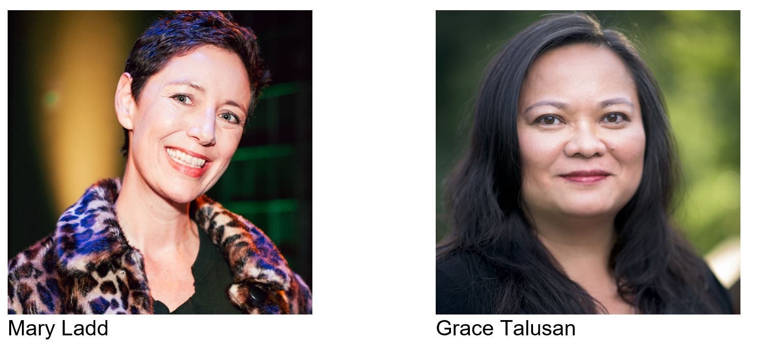 Mary Ladd and Grace Talusan