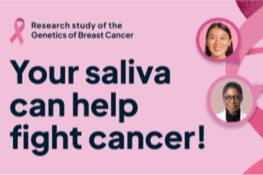 Your saliva can help fight cancer!