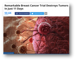 Example of a sensational article.
