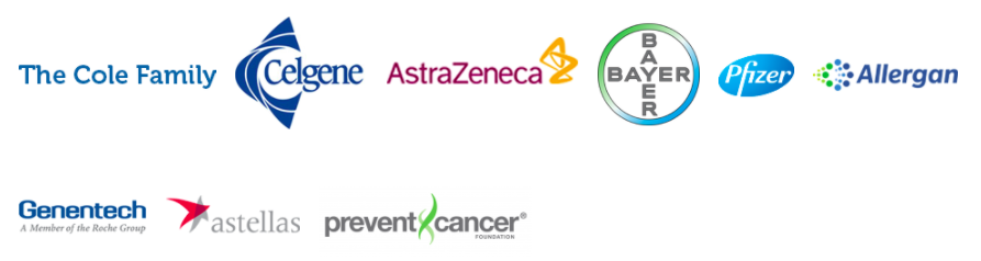 List of sponsors.