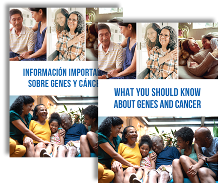 Brochure cover for What You Should Know About Genes and Cancer